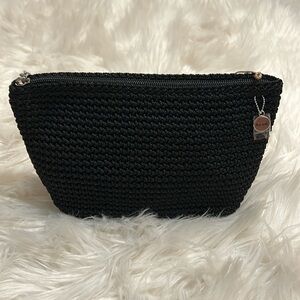 NWT, THE SAK BLK CROCHET BAG